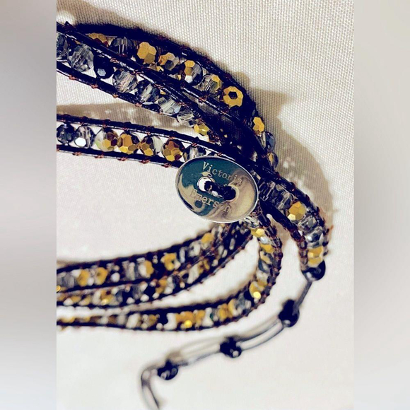 Victoria Emerson Gold Wrap Bracelet - Picture 5 of 6